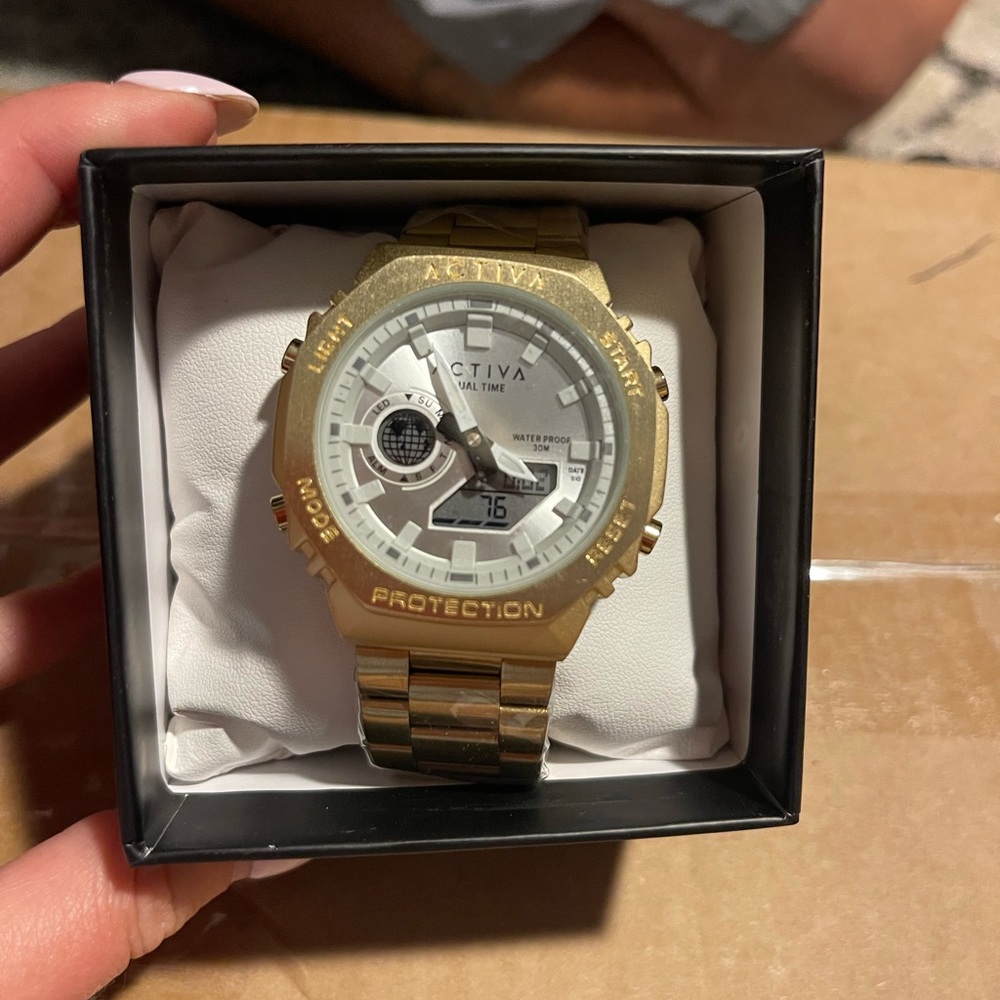 Invicta Gold and Silver Men's Watch